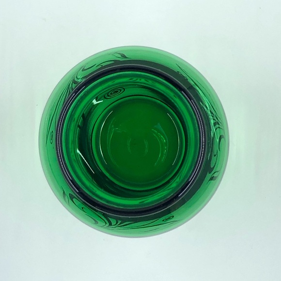 Anchor Hocking Forest Green 3" Bud Vase - Picture 5 of 15